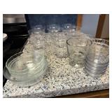 Pyrex, assorted glass bowls