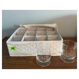 Pedestal drinkware, set of 12