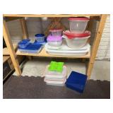 Variety of meal prep, storage, lunch containers