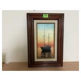 Nautical Sunset artwork,