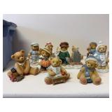 Cherished Teddies collection, tote included