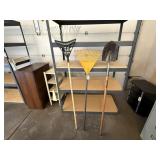 Craftsman shovel, rakes