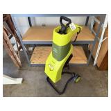 Sunjoe electric wood chipper
