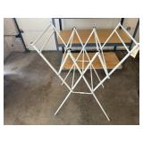 Folding drying rack