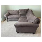 Two piece sectional couch