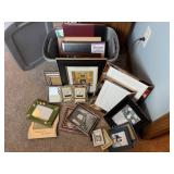Tote of picture frames