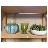 Vases, artifical succulent planter