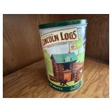 Lincoln logs building blocks