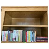 Shelf of books, by authors Charlotte Bronte,