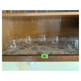 Stemless wine glasses (5)