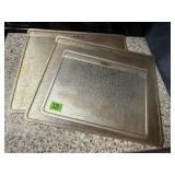 Dough makers baking sheets, 3 piece set