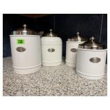 4 piece canister set