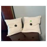 Throw pillows (2)
