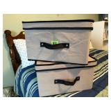 Closet organizer totes (2)