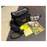 Sony Handycam digital video camera, soft case