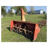 George White and Sons 7 foot snowblower, three