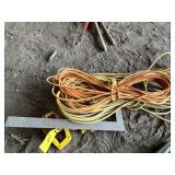 Extension cords and tape measures