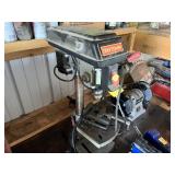 Drill, press and bits