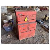Tool chest with tools