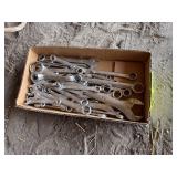 Lot of open ended wrenches