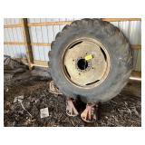 Set of clamp on dues, 18.4ï¿½34 with hubs