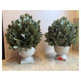 Artificial potted greenery (2)