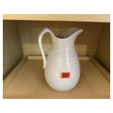 Ironstone pitcher