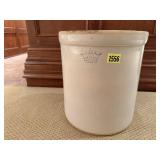 Blue Crown 6 gallon stoneware crock