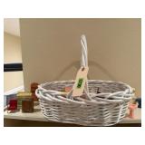 Basket of doll furniture