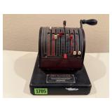 Paymaster manual adding machine