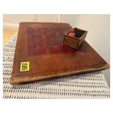 Primitive checkers game