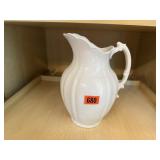 Ironstone pitcher