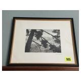 Black & white sketch artwork