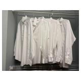 White long sleeved dress shirts (5)