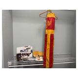 Iowa State University memorabilia, windsock,