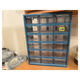 Empty hardware organizer