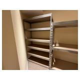 Industrial storage shelves