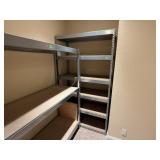 Industrial storage shelves