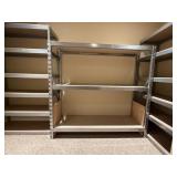 Industrial storage shelves