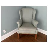 Sage wingback arm chair