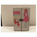 Vintage Skipper doll case, dolls, clothing,