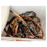 Tote of fashion belts