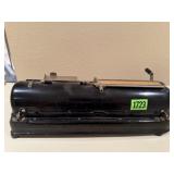 Vintage check writer