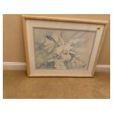 Floral watercolor artwork