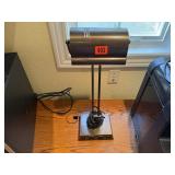 Adjustable power station desk lamp