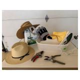 NEW Roundup weed killer, garden pruners, straw