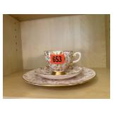 Tuscan fine English bone china cup, saucer, plate