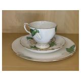Tuscan fine English bone china cup, saucer, plate