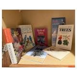 Nature books, field guides
