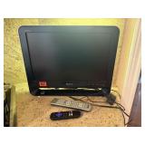 Sony 19" LCD digital color television, remote,